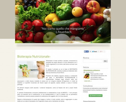 Nutrizionista Online - Website - by Lycnos